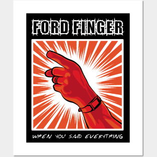 Ford Finger - Movie Lover Posters and Art